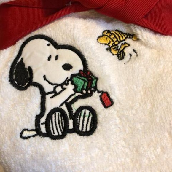 Peanuts Bath Snoopy Christmas Hand Towel Set Poshmark